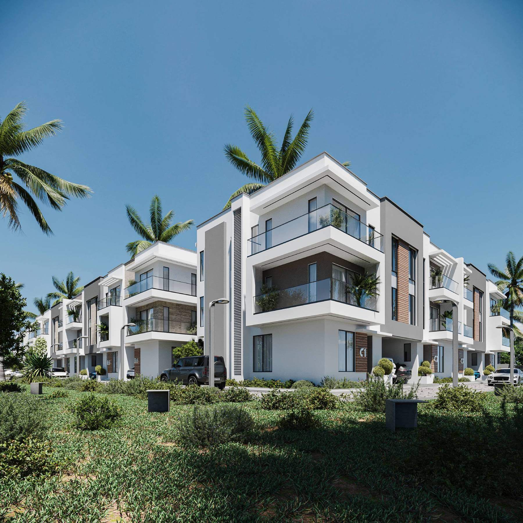 Blissville modern terrace apartments